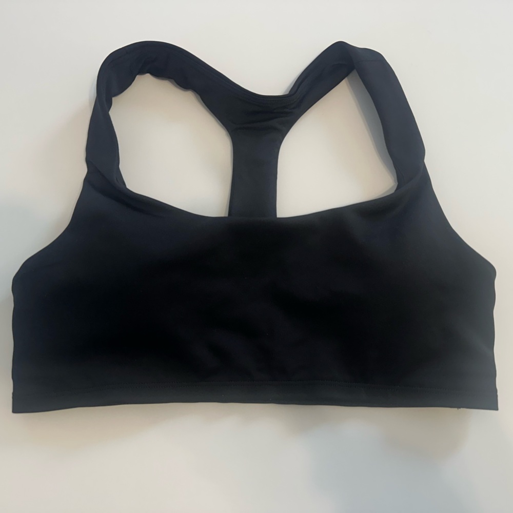 Alo Yoga Black Women's Racerback Sports Bra